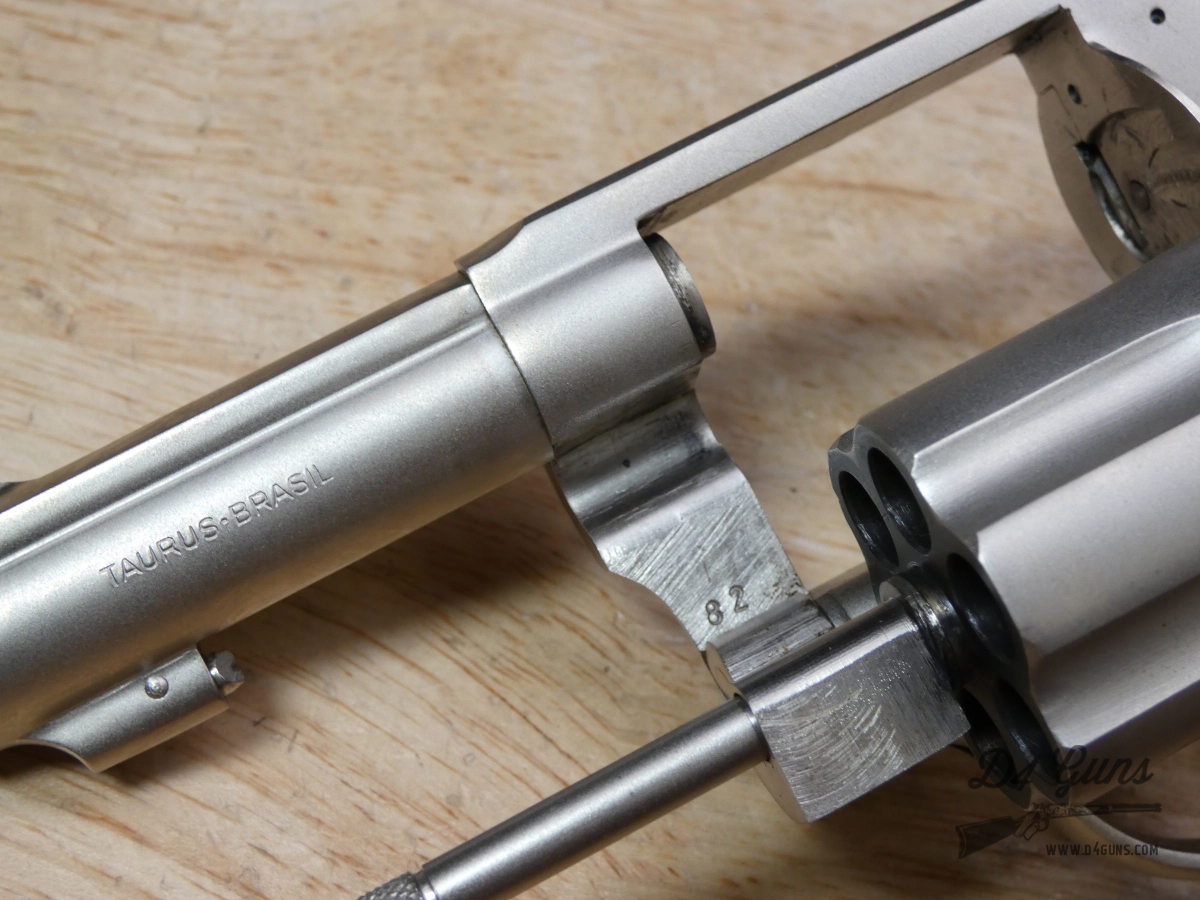 Taurus Model 82 Nickel - .38 SPL - Made in Brazil - 3in BBL - M82-img-15