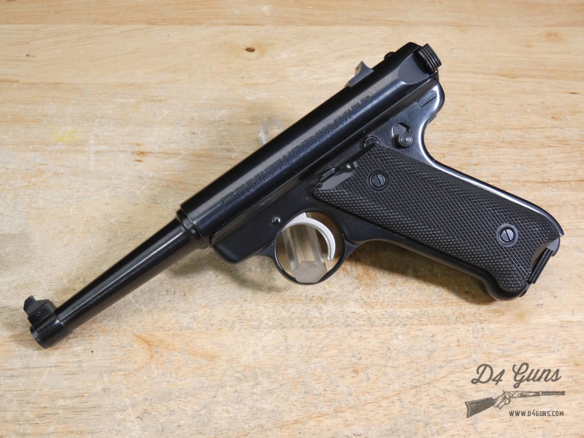 Ruger Mark II - .22 LR - Mag - 2nd Year Production MFG 1983 - MKII Plinker-img-2