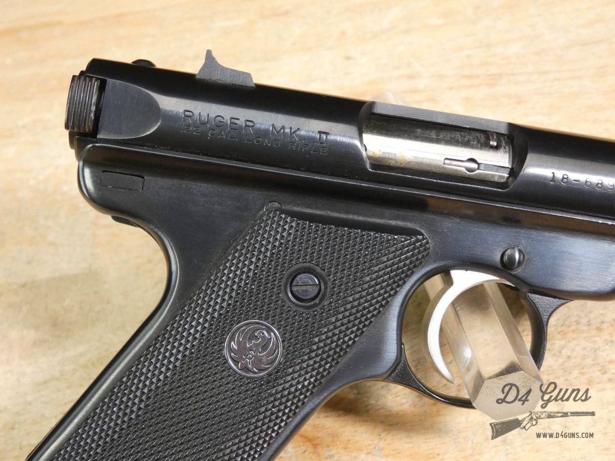 Ruger Mark II - .22 LR - Mag - 2nd Year Production MFG 1983 - MKII Plinker-img-9