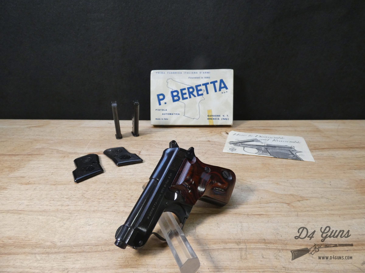 Beretta Model 950 B Jetfire - .25 ACP - Italy - Tip-Up Pocket Pistol 950B-img-1