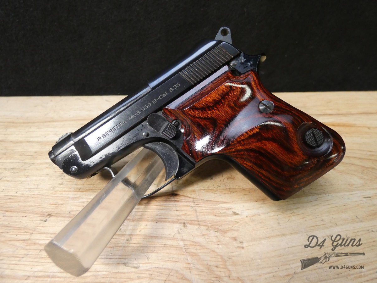 Beretta Model 950 B Jetfire - .25 ACP - Italy - Tip-Up Pocket Pistol 950B-img-2