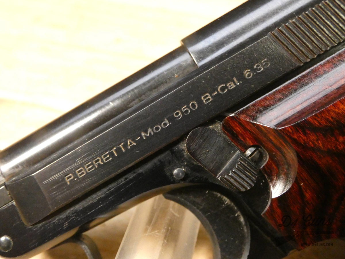Beretta Model 950 B Jetfire - .25 ACP - Italy - Tip-Up Pocket Pistol 950B-img-24