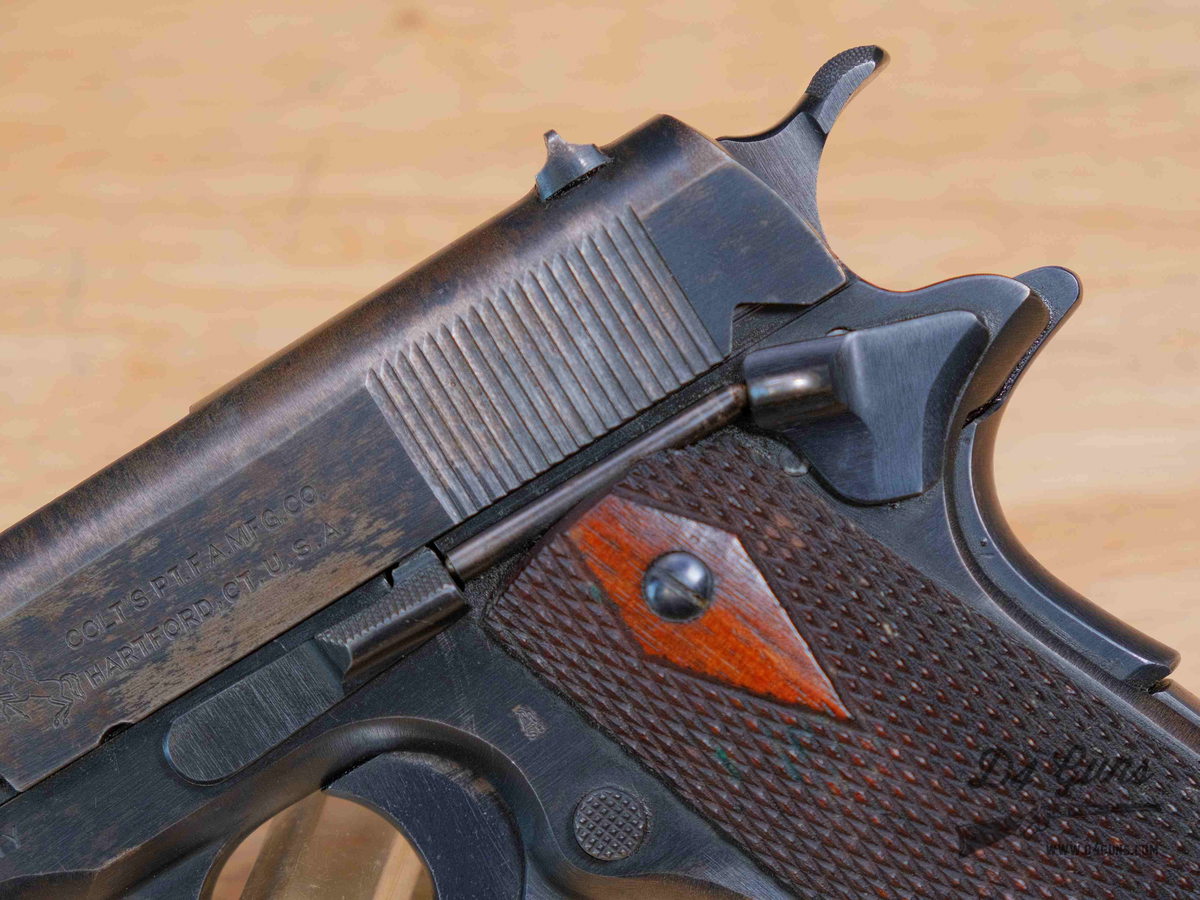 Colt Model of 1911 US ARMY - .45 ACP - WWI - MFG 1918 - S8 Stamp - C-img-5