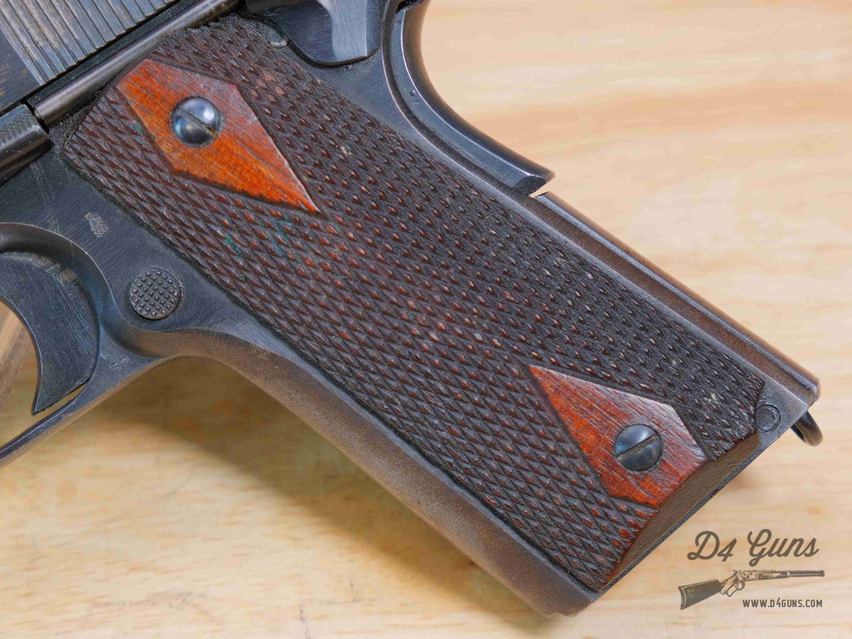 Colt Model of 1911 US ARMY - .45 ACP - WWI - MFG 1918 - S8 Stamp - C-img-6