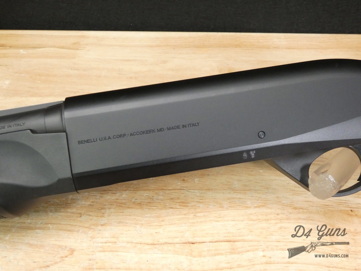 Benelli M2 Field - 20 Ga - 4 Chokes + Case & Box - 2022 - Black Synthetic -img-6