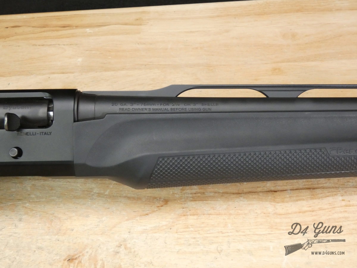 Benelli M2 Field - 20 Ga - 4 Chokes + Case & Box - 2022 - Black Synthetic -img-13