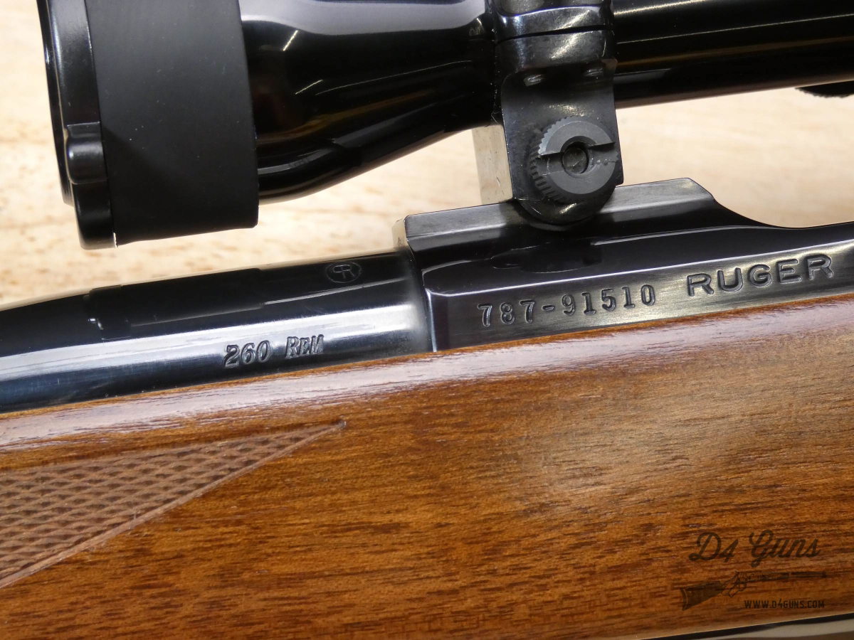 SCARCE Ruger M77 Mark II - .260 Rem - MFG 2000 - w/ Bushnell Scope - MKII-img-38