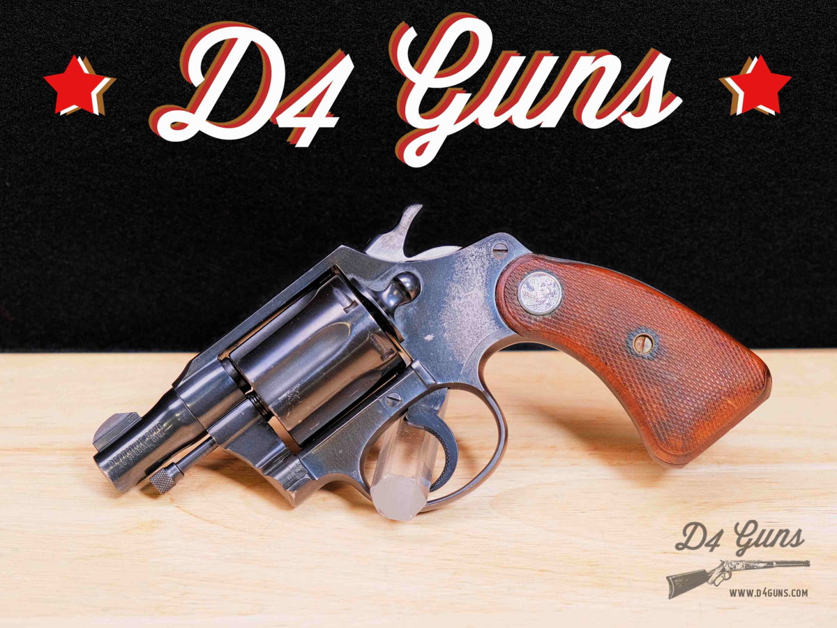 Colt Detective Special - .38 Spl - MFG 1948 - 38 Backup Revolver - CCW - C-img-0