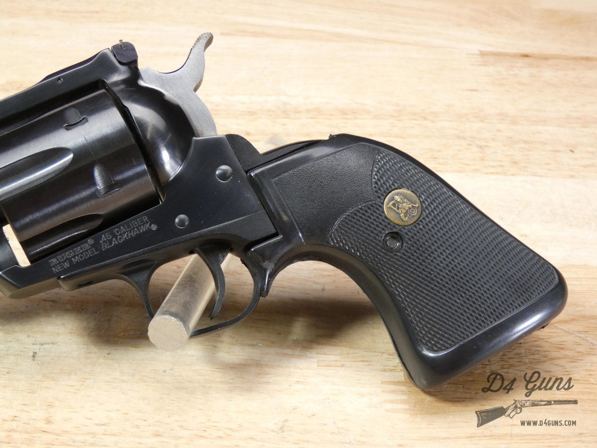 Ruger New Model Blackhawk Convertible - .45 ACP & 45 Colt - MFG 1990-img-4