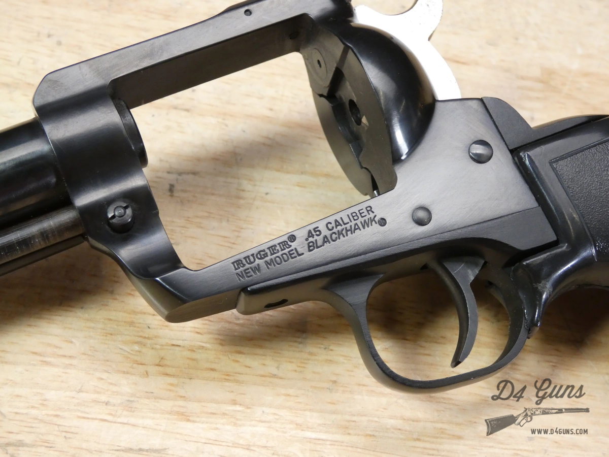 Ruger New Model Blackhawk Convertible - .45 ACP & 45 Colt - MFG 1990-img-23