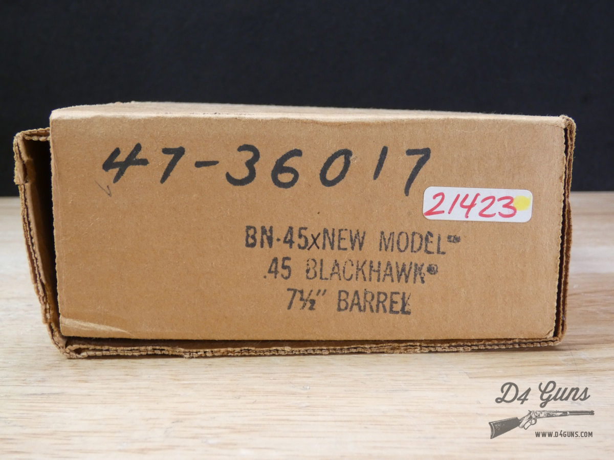 Ruger New Model Blackhawk Convertible - .45 ACP & 45 Colt - MFG 1990-img-29