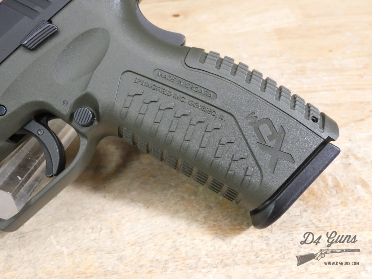 Springfield XDm-9 - 9mm - Case + 2 Mags - XDM9 - Bi-Tone - Black / OD Green-img-5