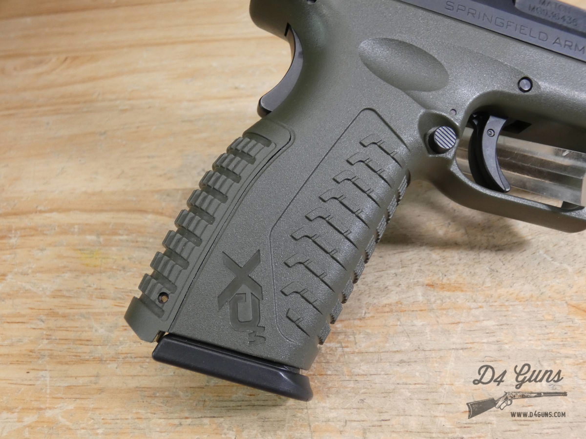 Springfield XDm-9 - 9mm - Case + 2 Mags - XDM9 - Bi-Tone - Black / OD Green-img-7