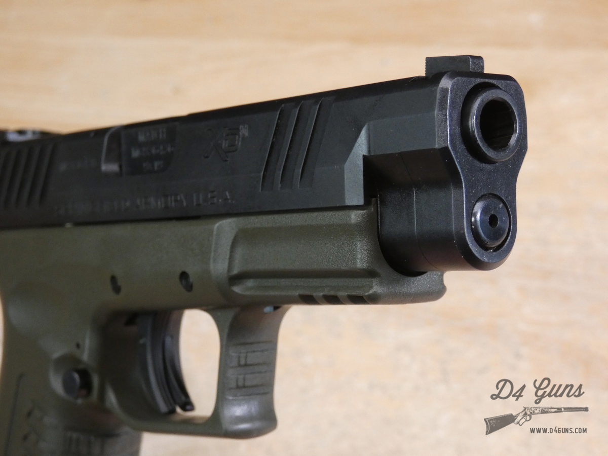 Springfield XDm-9 - 9mm - Case + 2 Mags - XDM9 - Bi-Tone - Black / OD Green-img-19