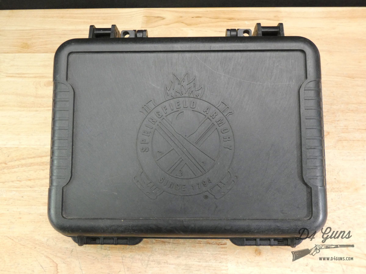 Springfield XDm-9 - 9mm - Case + 2 Mags - XDM9 - Bi-Tone - Black / OD Green-img-26