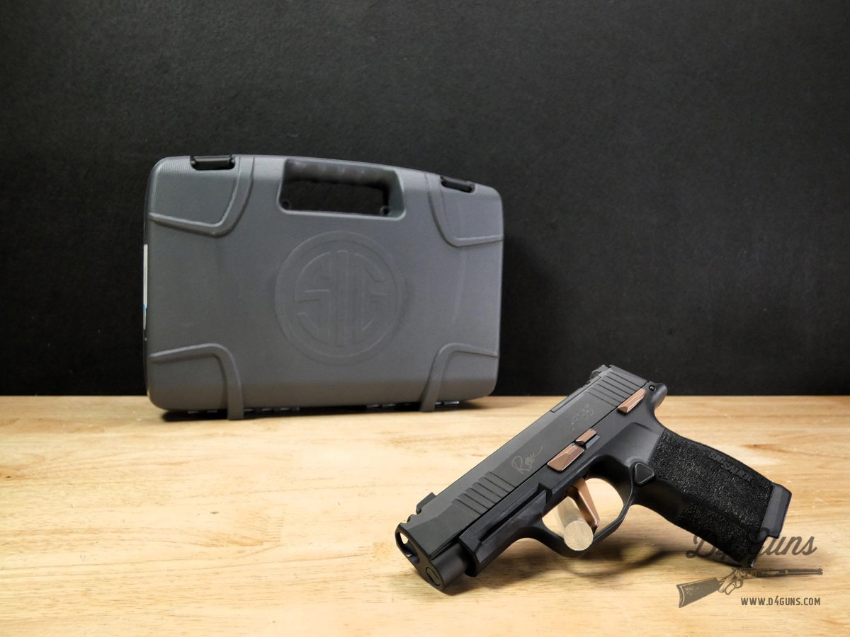 Sig Sauer P365XL Rose Comp - 9mm - Optic Ready P365 XL w/ Case-img-1