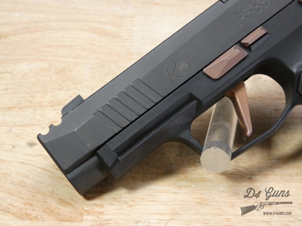Sig Sauer P365XL Rose Comp - 9mm - Optic Ready P365 XL w/ Case-img-2