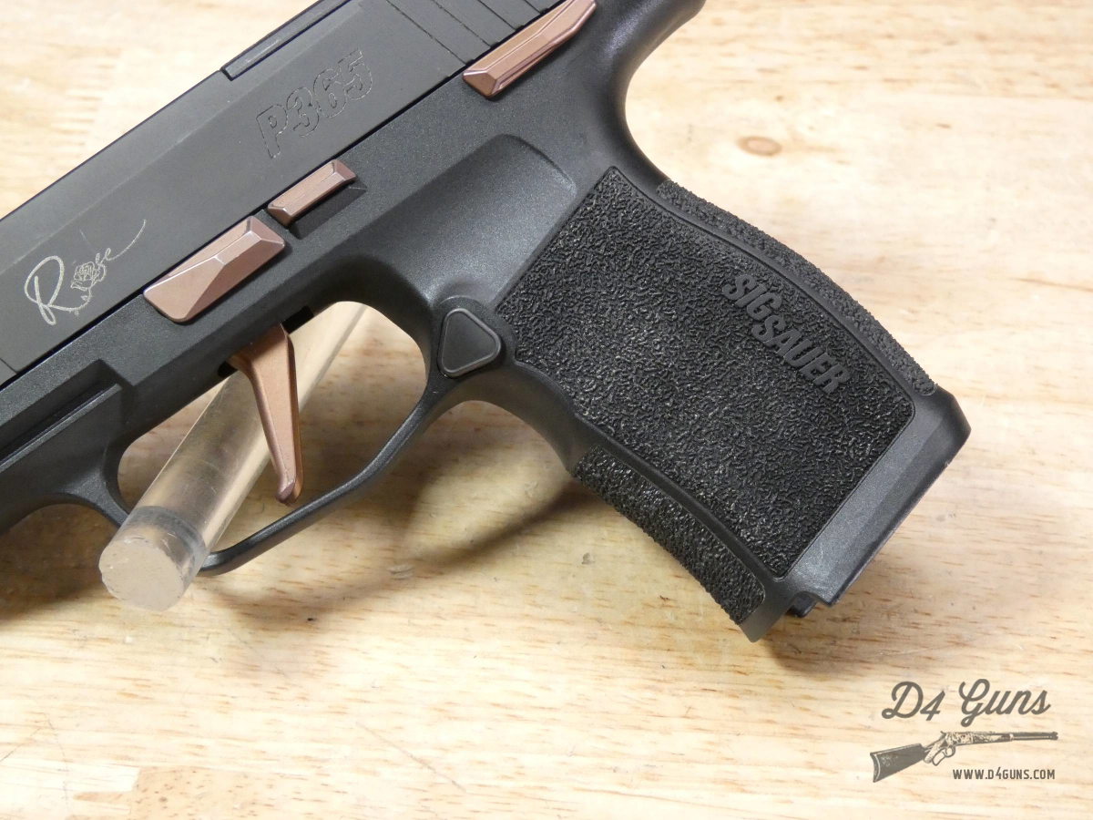 Sig Sauer P365XL Rose Comp - 9mm - Optic Ready P365 XL w/ Case-img-4