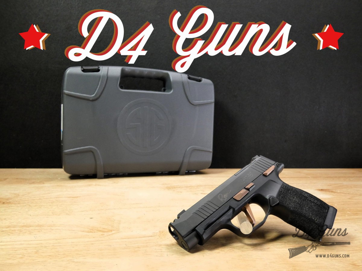 Sig Sauer P365XL Rose Comp - 9mm - Optic Ready P365 XL w/ Case-img-0