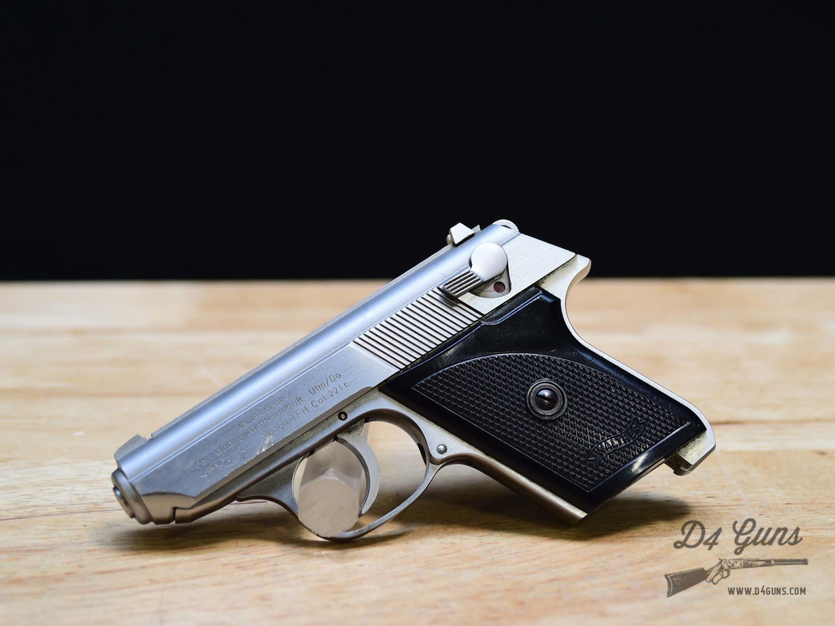 Walther TPH - .22 LR  - Stainless - Interarms - USA - w/ Case & Mags - C-img-2