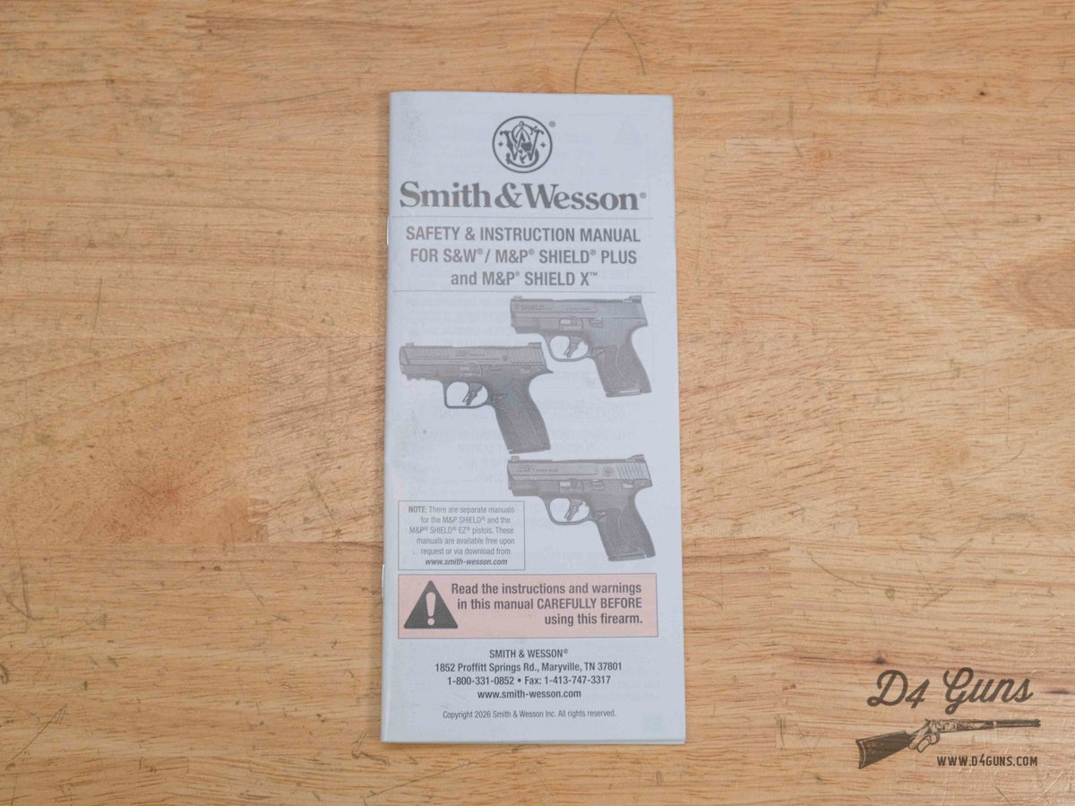 Smith & Wesson M&P Shield X - 9mm - XLNT Optic Ready w/ OG Box & MORE-img-29