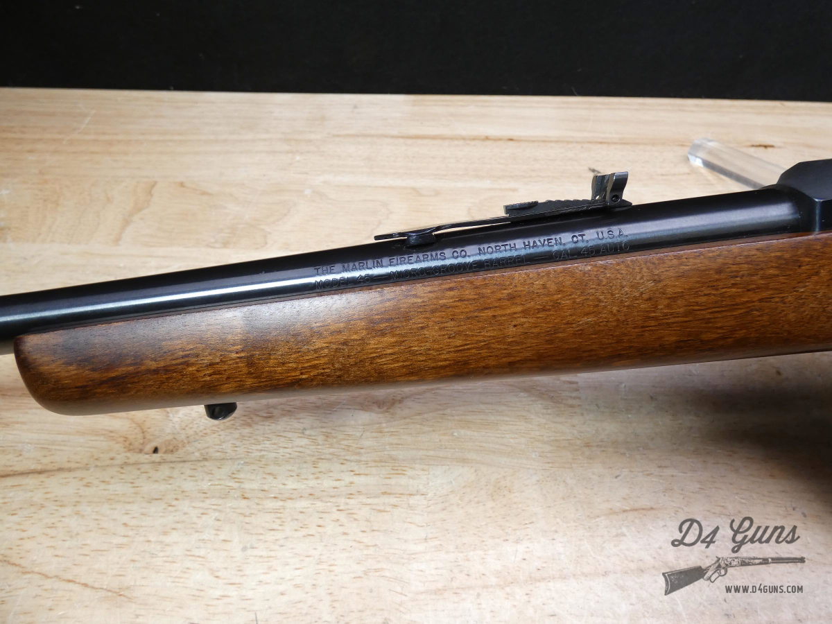 Marlin Model 45 Camp Carbine  - .45 ACP - M45 - MFG 1995 - PCC-img-4