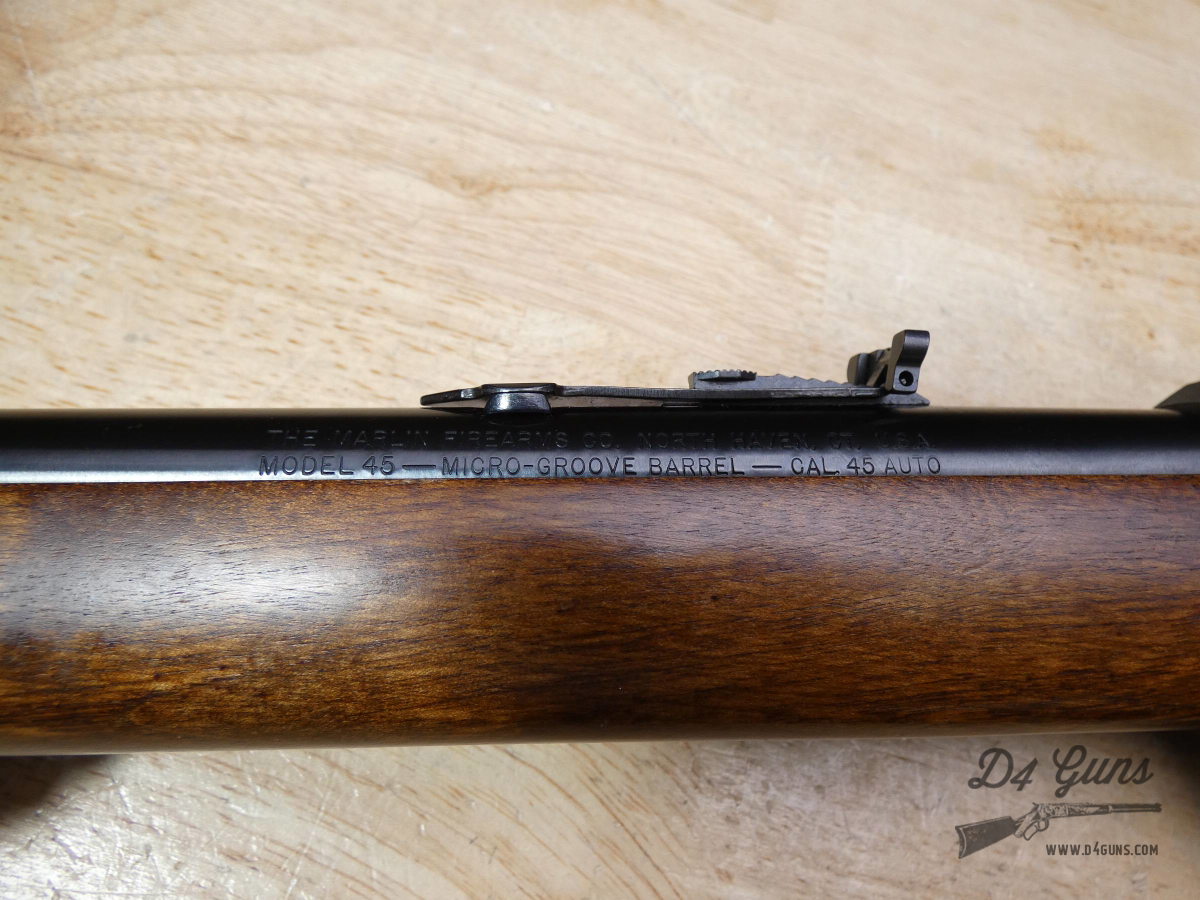 Marlin Model 45 Camp Carbine  - .45 ACP - M45 - MFG 1995 - PCC-img-37