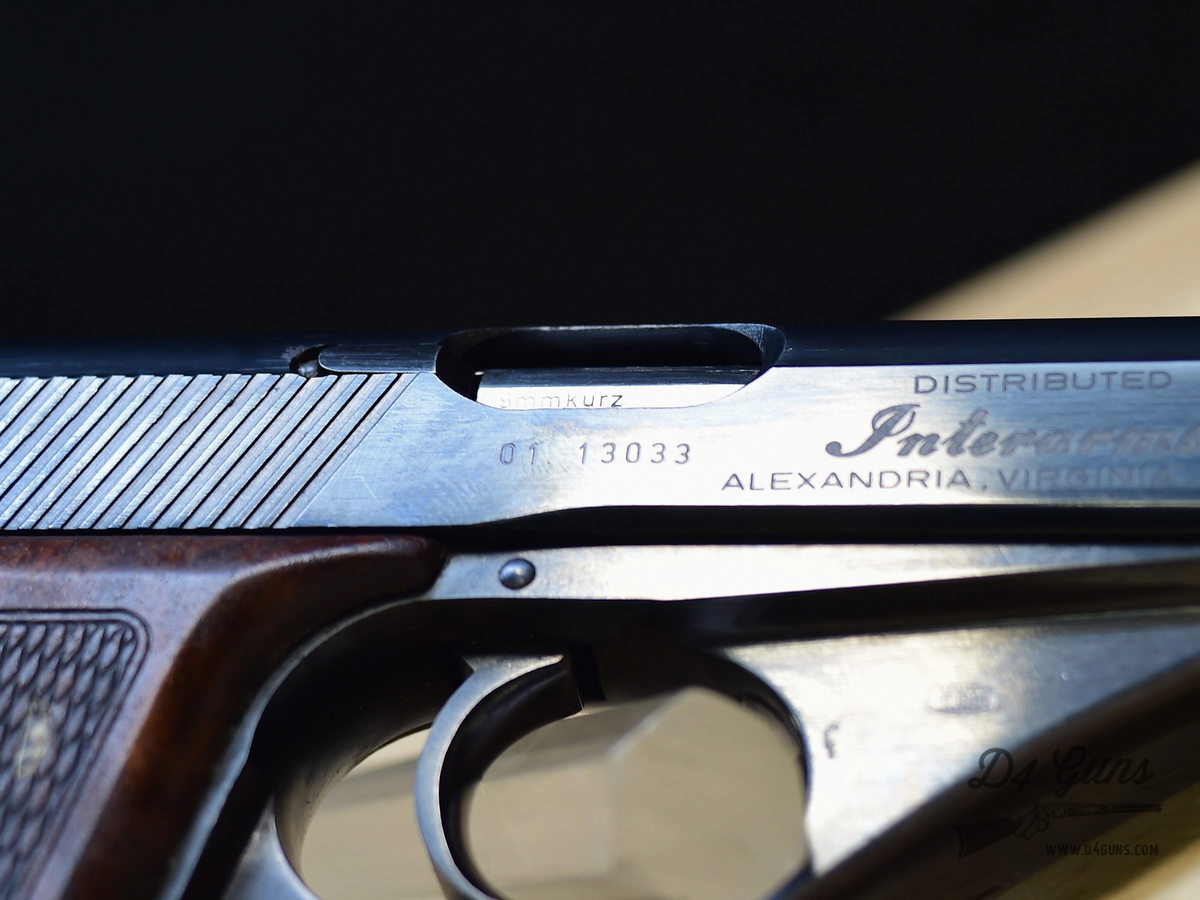 Mauser Model HSc - .380 ACP - 9mm Kurz - Interarms - w/ OG Box & More - C-img-19