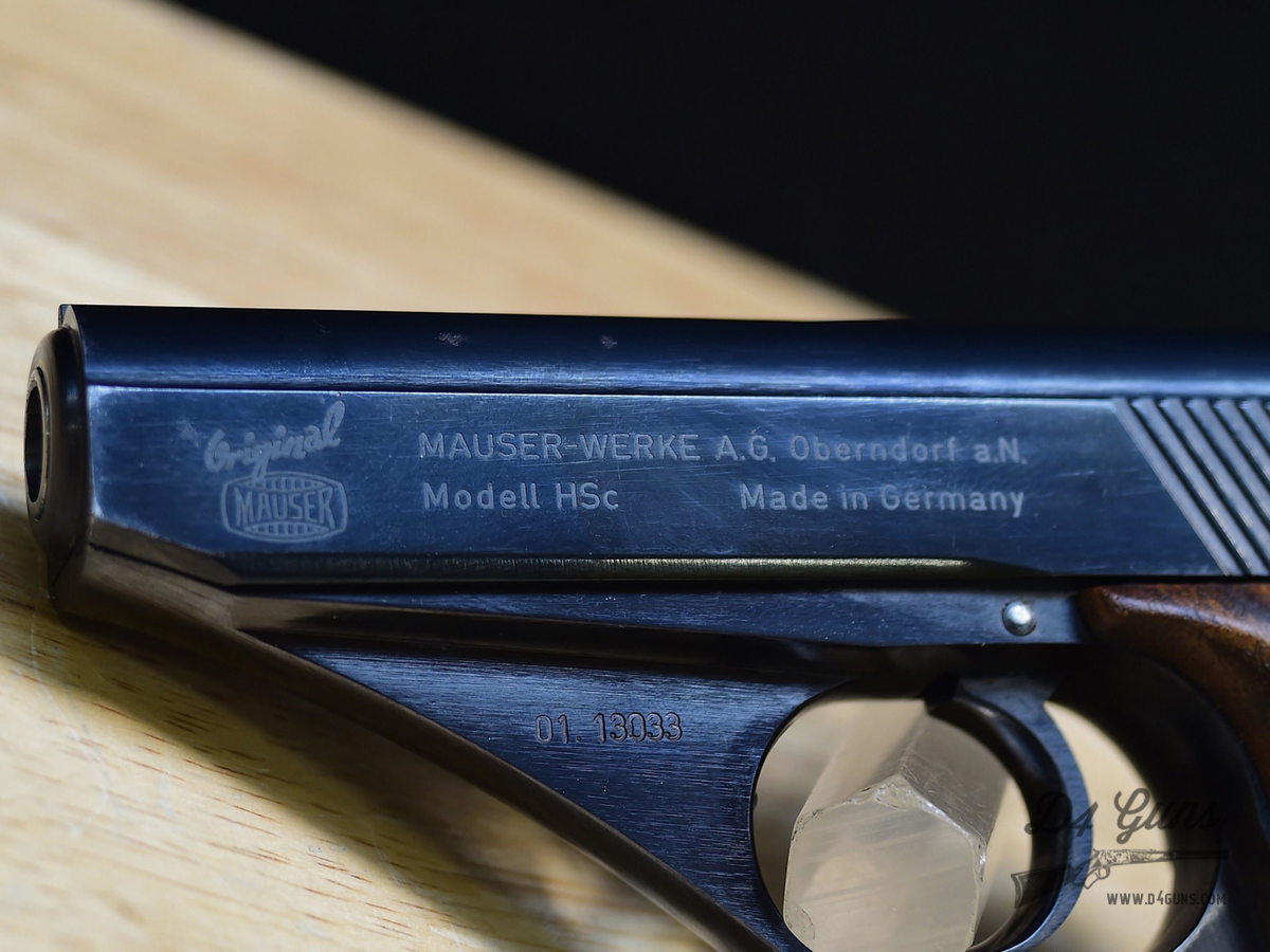 Mauser Model HSc - .380 ACP - 9mm Kurz - Interarms - w/ OG Box & More - C-img-21
