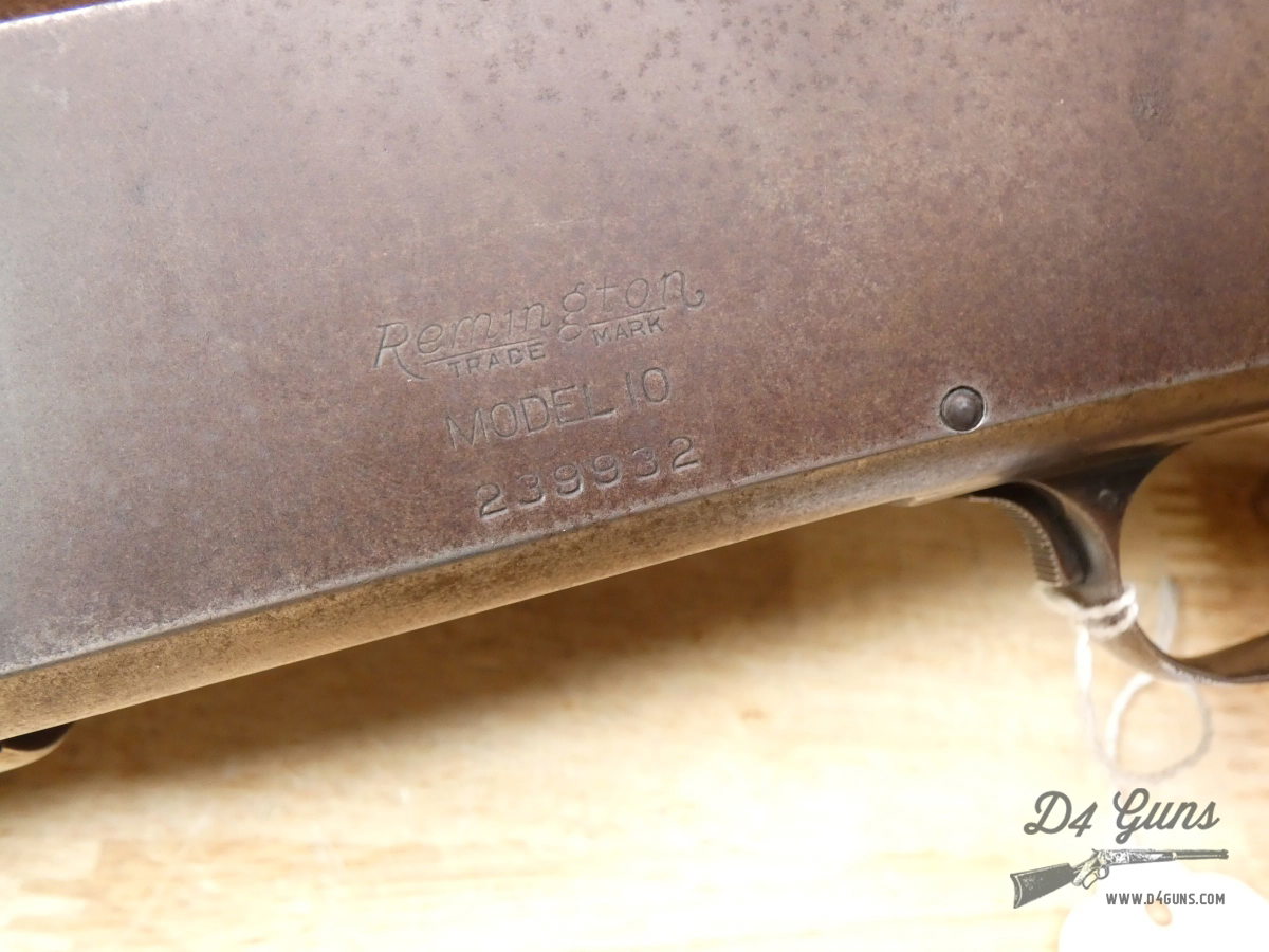 Remington Model 10 - 12 Gauge - Take Down - Classic Pump - FULL Choke-img-43