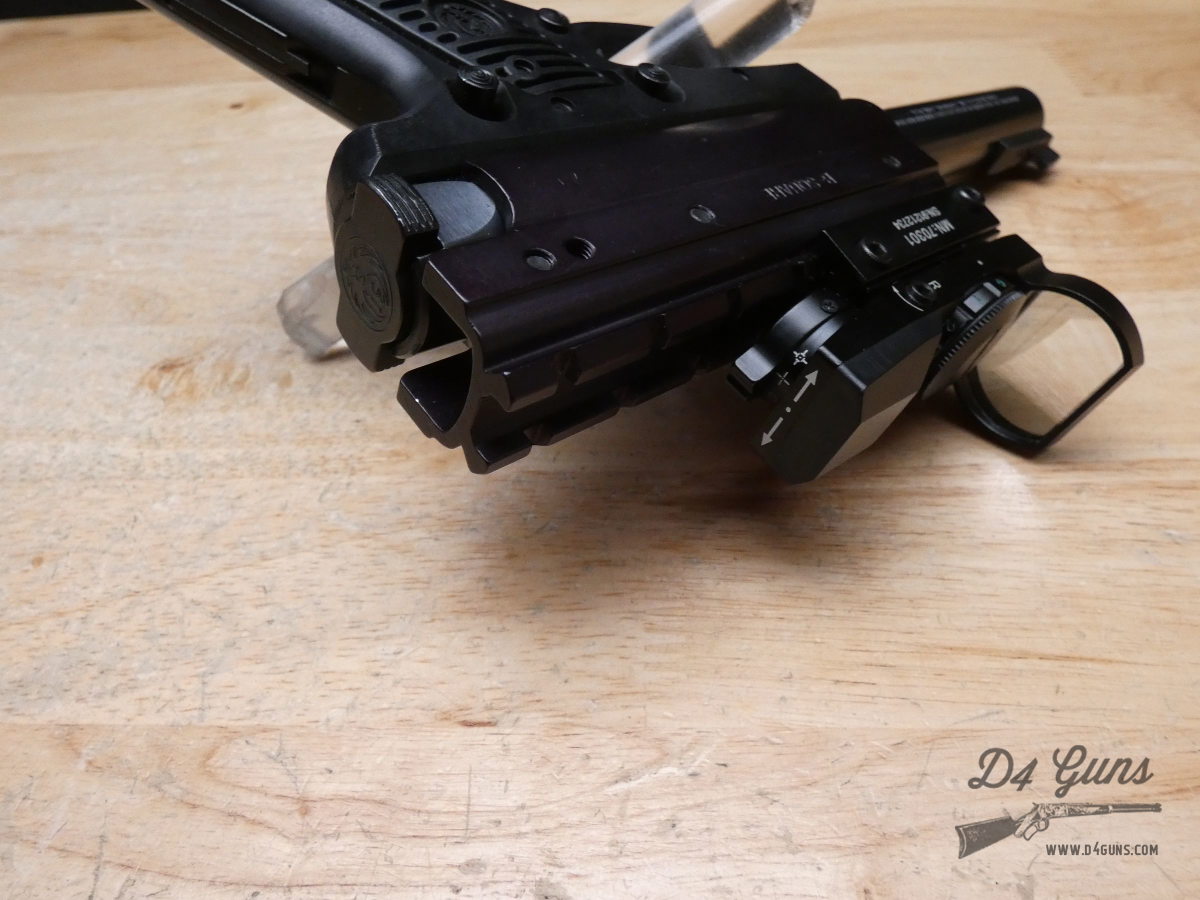 Ruger Mark II 22/45 Target - .22 LR - 1996 - B-SQUARE + Red Dot & 2 Mags-img-24