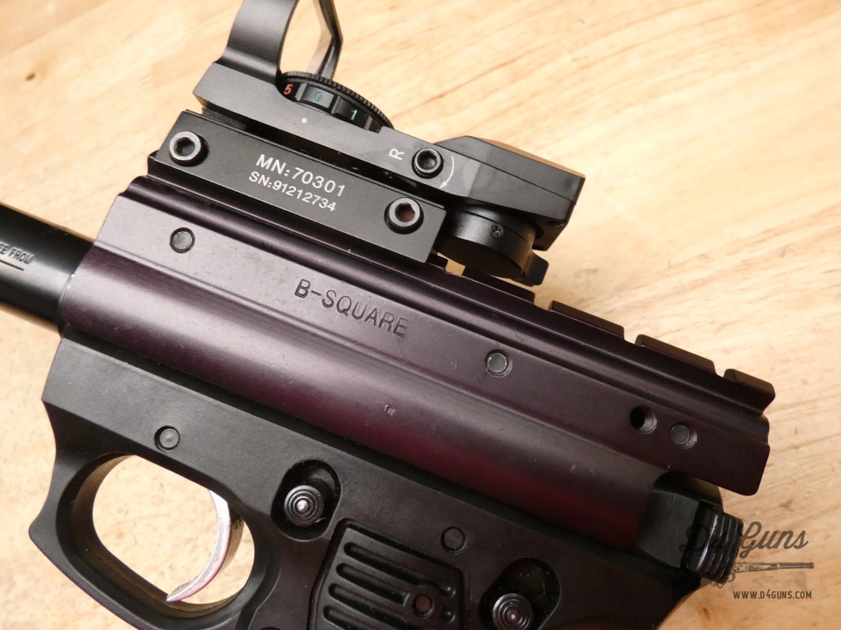 Ruger Mark II 22/45 Target - .22 LR - 1996 - B-SQUARE + Red Dot & 2 Mags-img-36