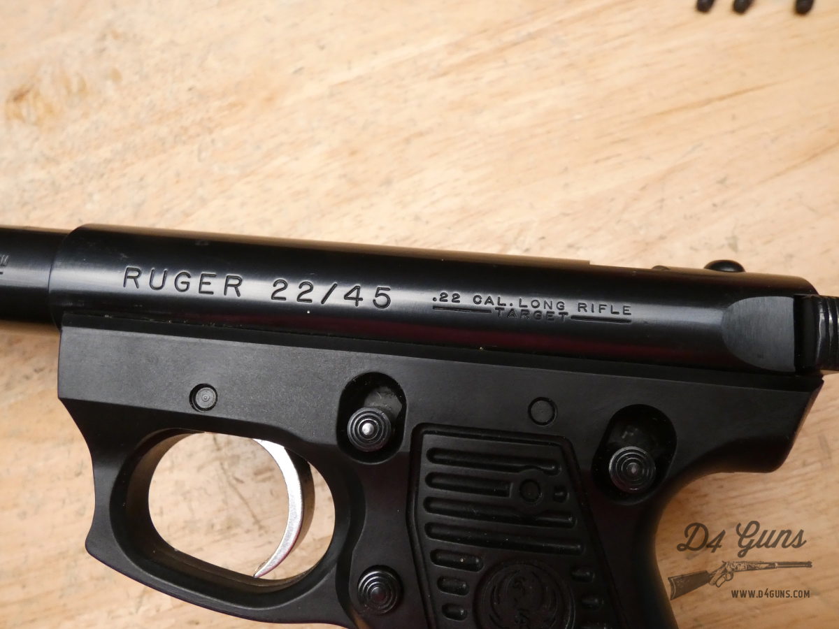 Ruger Mark II 22/45 Target - .22 LR - 1996 - B-SQUARE + Red Dot & 2 Mags-img-38