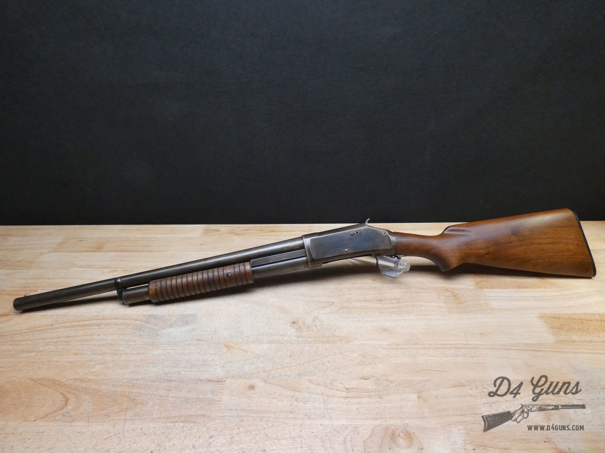 Winchester M1897 Riot Gun - 12 Gauge - SLAM FIRE 97 - 1904 - 20IN BBL - CYL-img-1