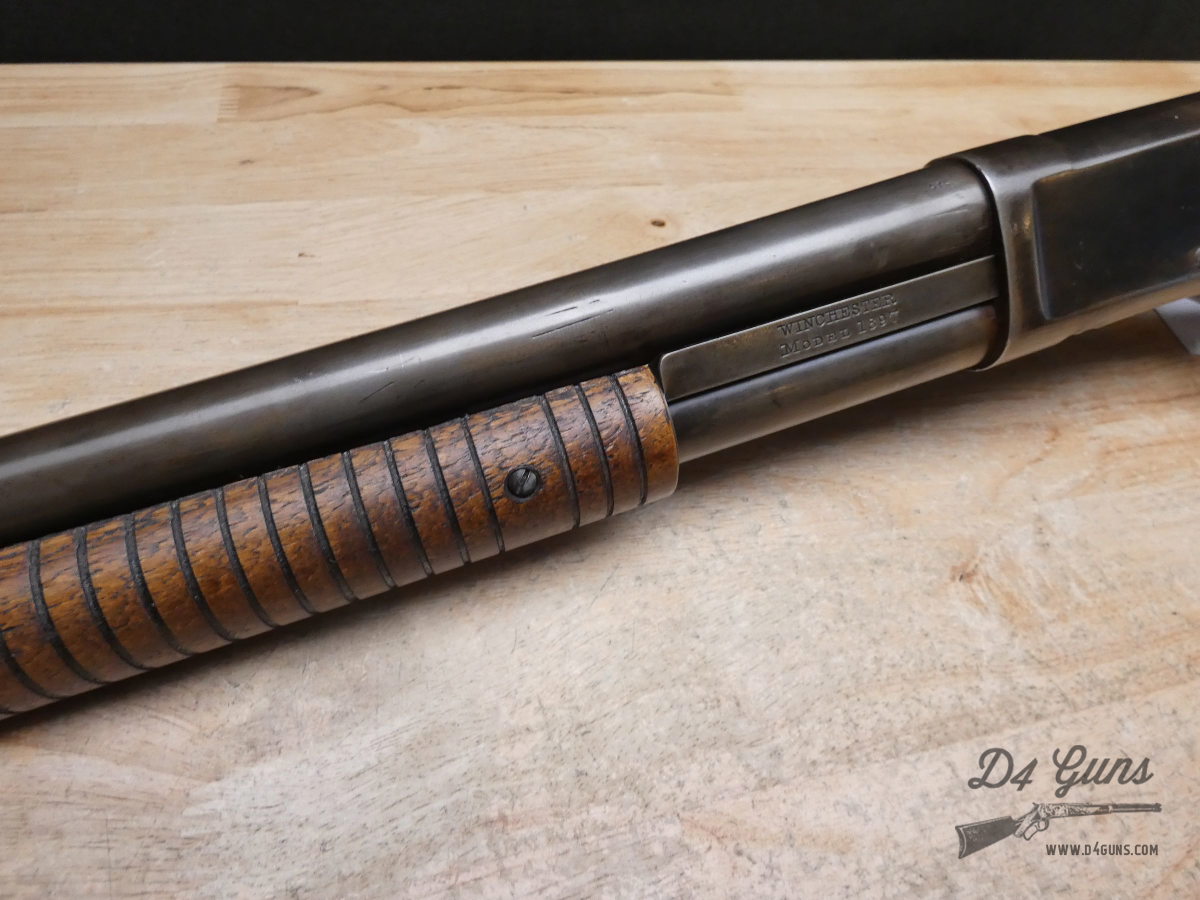 Winchester M1897 Riot Gun - 12 Gauge - SLAM FIRE 97 - 1904 - 20IN BBL - CYL-img-5