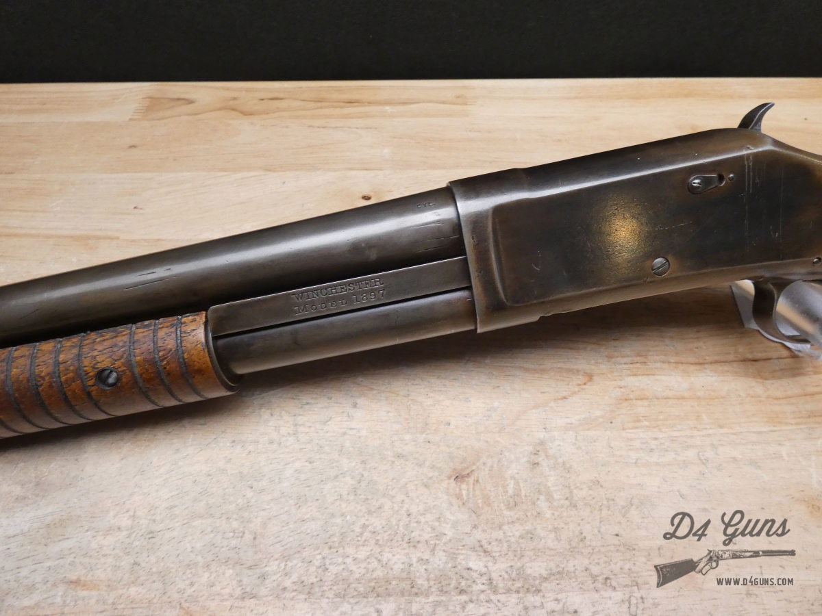 Winchester M1897 Riot Gun - 12 Gauge - SLAM FIRE 97 - 1904 - 20IN BBL - CYL-img-6