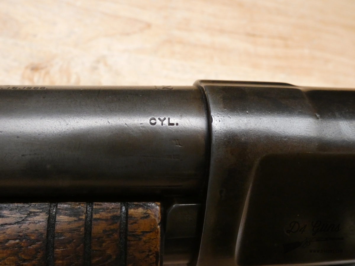 Winchester M1897 Riot Gun - 12 Gauge - SLAM FIRE 97 - 1904 - 20IN BBL - CYL-img-43