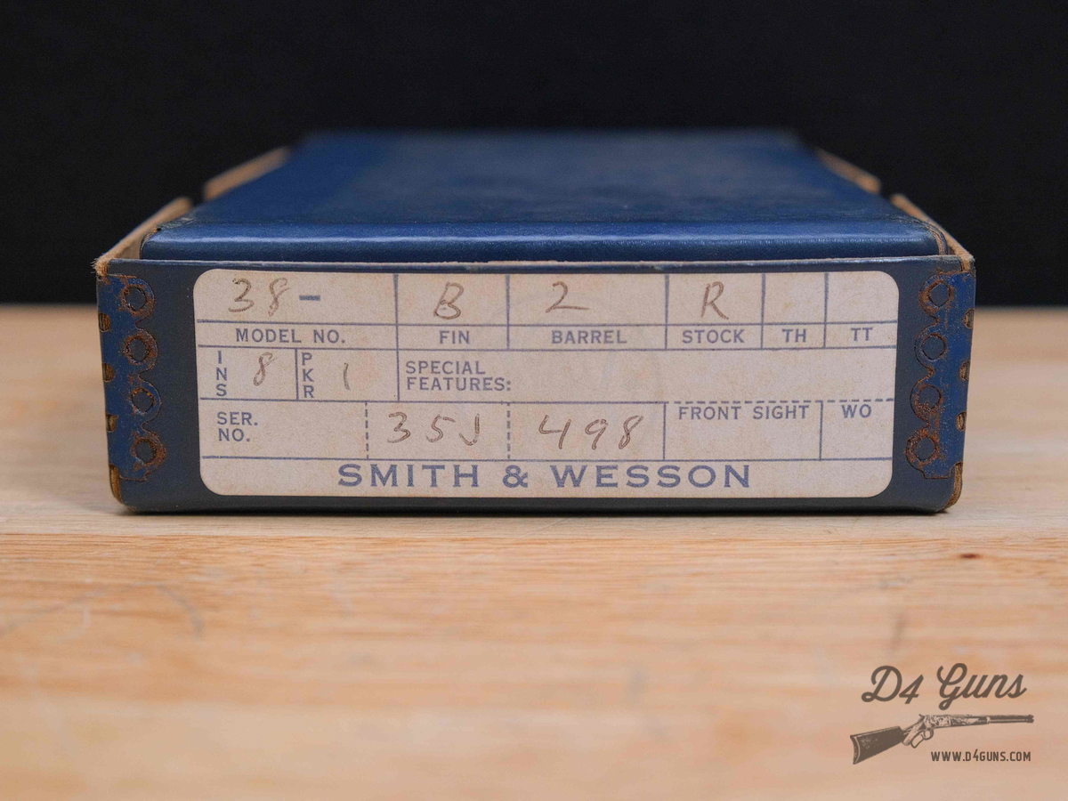 Smith & Wesson Model 38 Airweight - .38 SPL - S&W 5-Shot - Conceal Carry -C-img-28