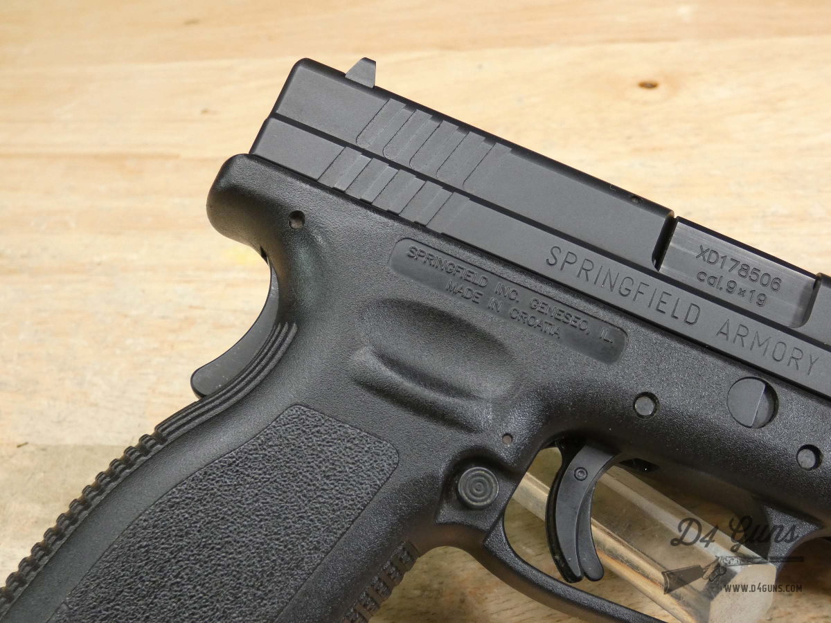 Springfield XD-9 - 9mm - XD9 - Full Size - CCW EDC - Duty Weapon-img-8