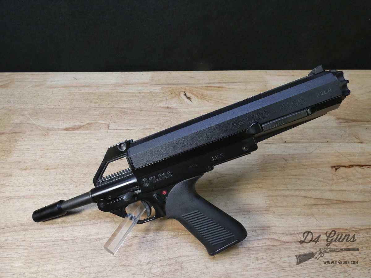 Calico M-100P - .22 LR - M100 - w/ 100 Round Drum Mag & Manual-img-2