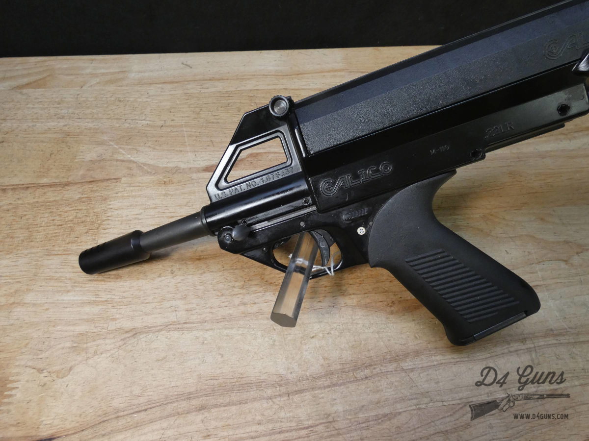 Calico M-100P - .22 LR - M100 - w/ 100 Round Drum Mag & Manual-img-5