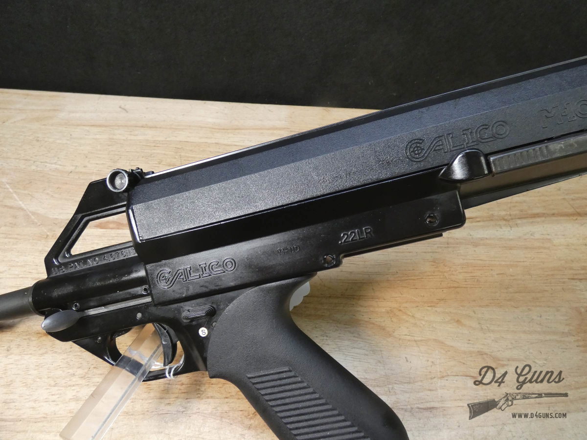 Calico M-100P - .22 LR - M100 - w/ 100 Round Drum Mag & Manual-img-6
