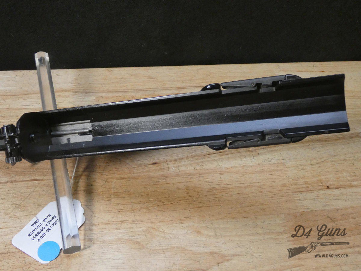 Calico M-100P - .22 LR - M100 - w/ 100 Round Drum Mag & Manual-img-23