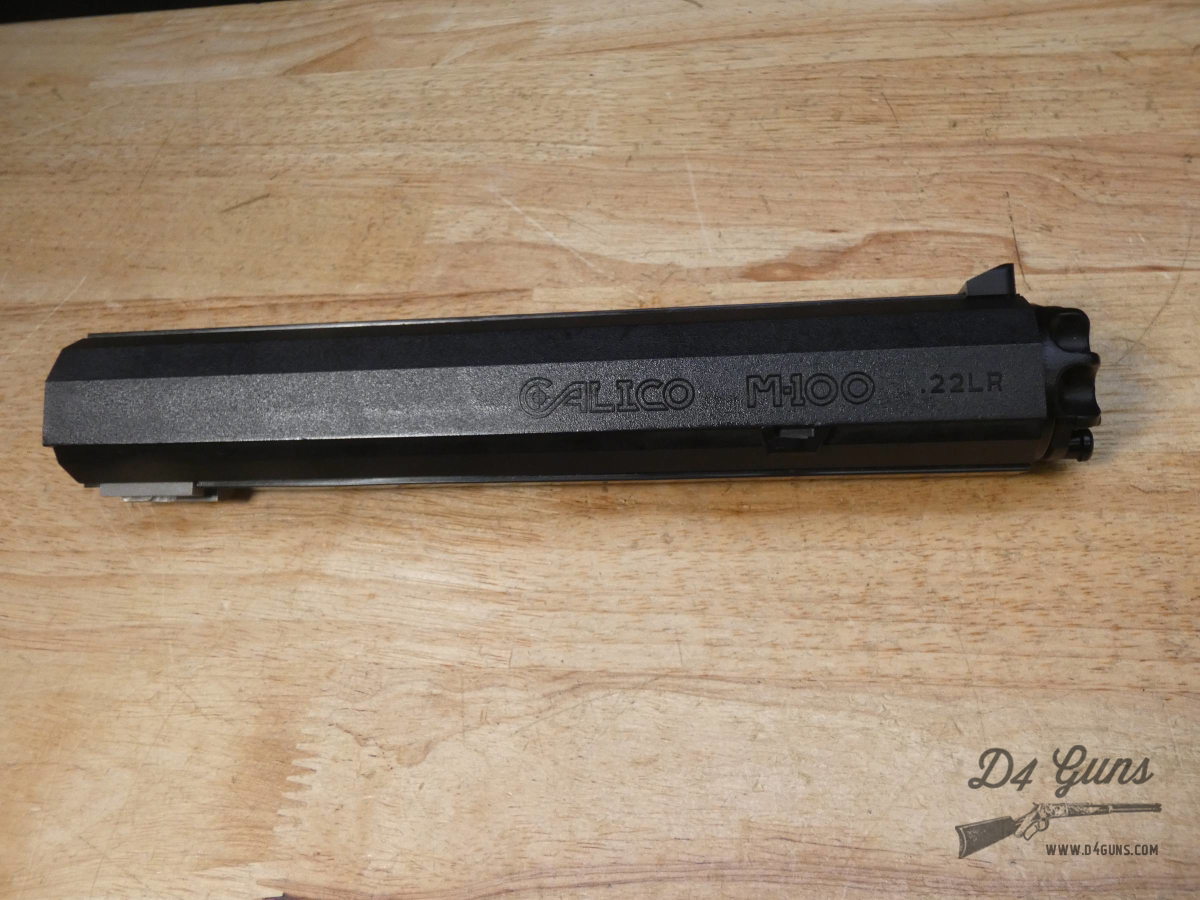 Calico M-100P - .22 LR - M100 - w/ 100 Round Drum Mag & Manual-img-24