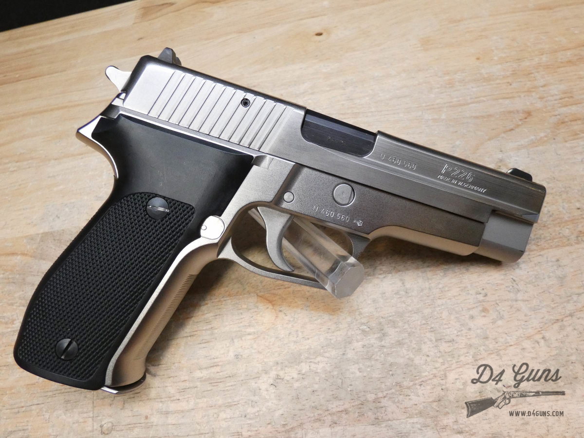Sig Sauer P226 Stainless - 9mm - MFG 1991 - W. Germany - SA/DA - Sigarms-img-22