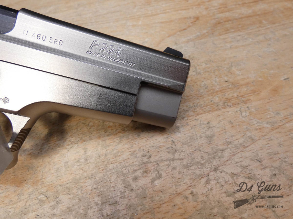 Sig Sauer P226 Stainless - 9mm - MFG 1991 - W. Germany - SA/DA - Sigarms-img-29