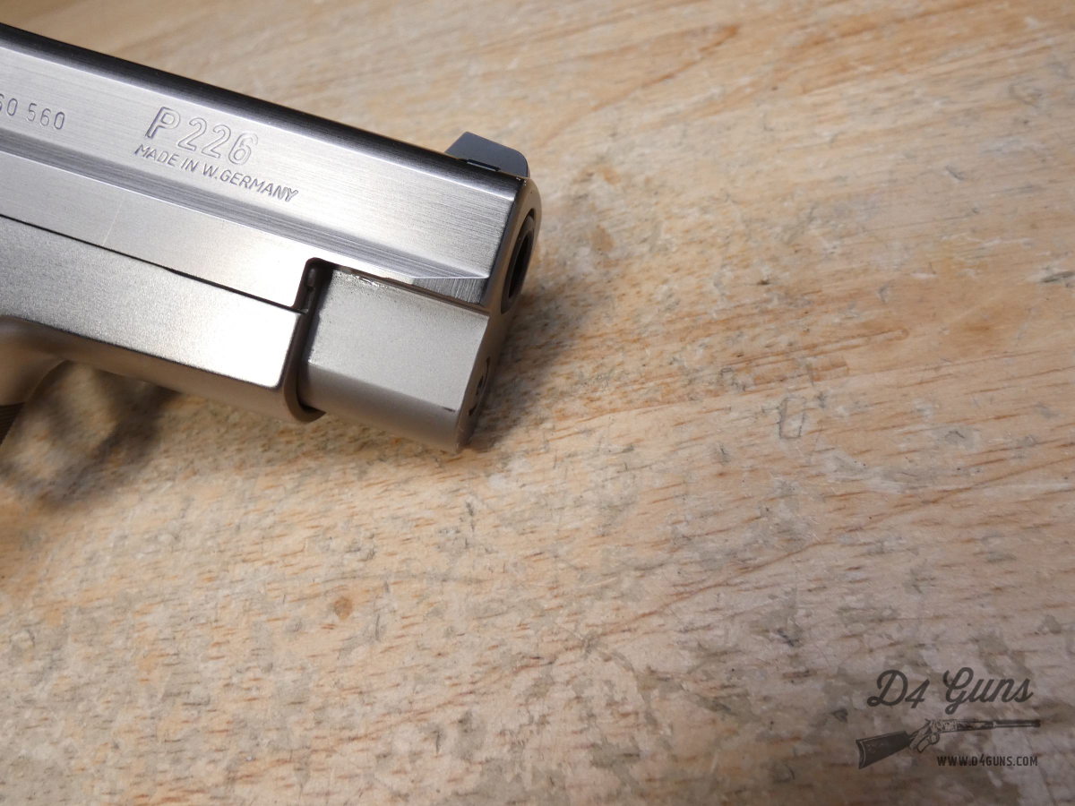 Sig Sauer P226 Stainless - 9mm - MFG 1991 - W. Germany - SA/DA - Sigarms-img-30