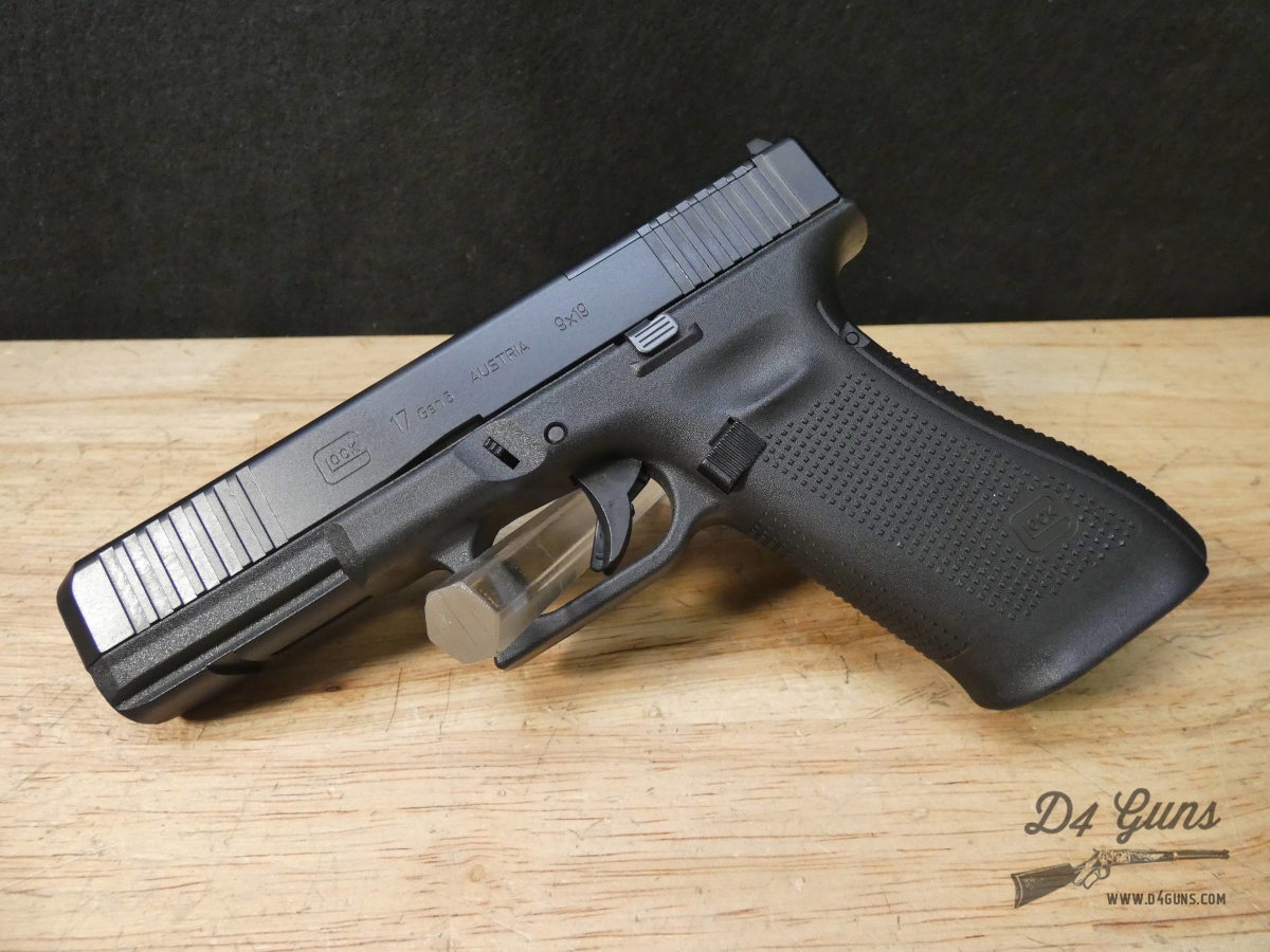 Glock 17 Gen 5 MOS - 9mm - Optic Ready G17 - XLNT w/ OG Case + Mags-img-2