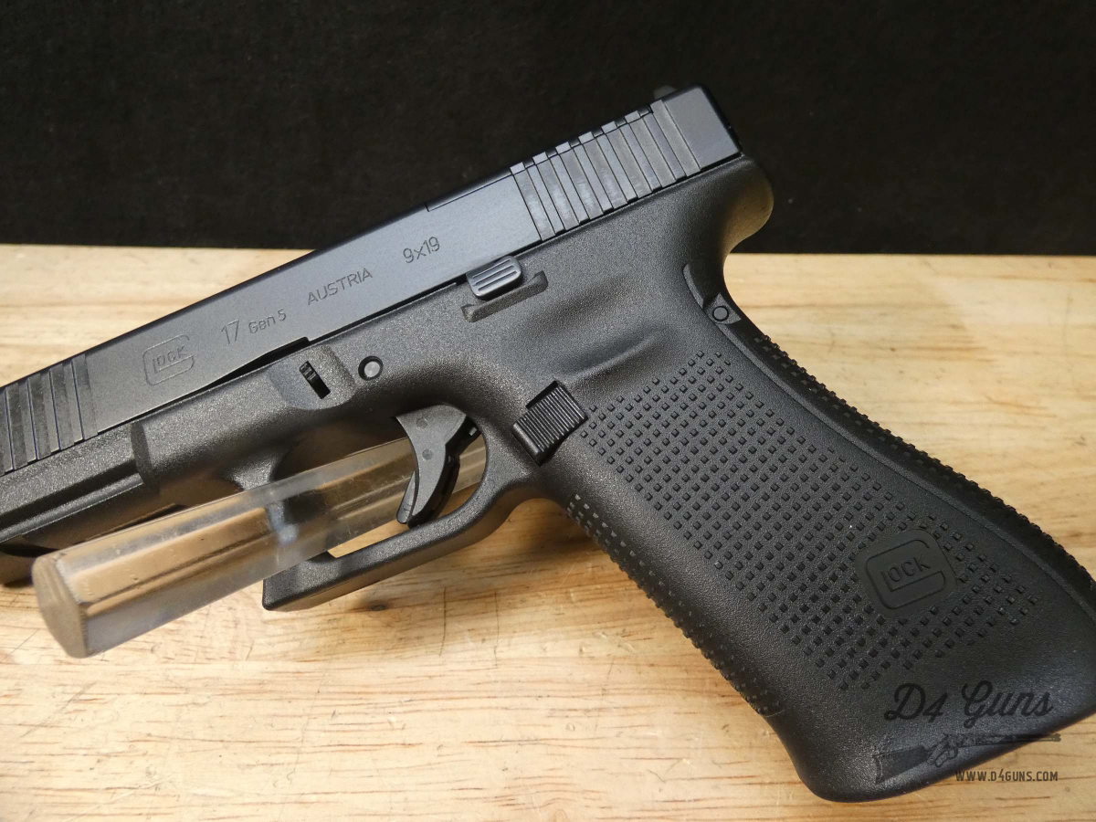 Glock 17 Gen 5 MOS - 9mm - Optic Ready G17 - XLNT w/ OG Case + Mags-img-5