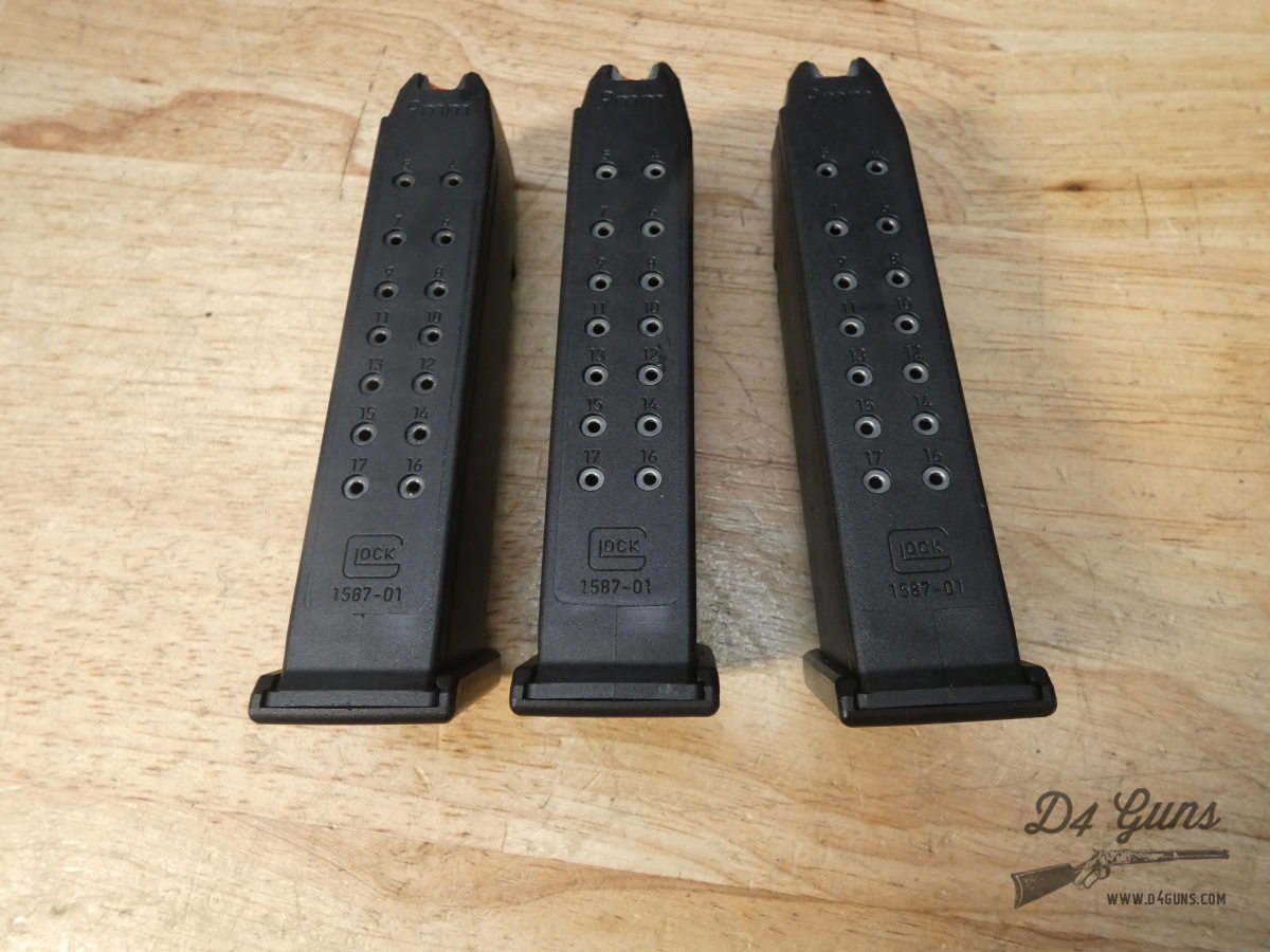 Glock 17 Gen 5 MOS - 9mm - Optic Ready G17 - XLNT w/ OG Case + Mags-img-18